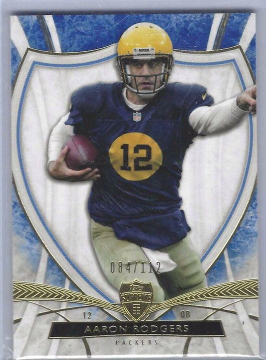 AARON RODGERS 2013 TOPPS SUPREME BLUE #D 084/112