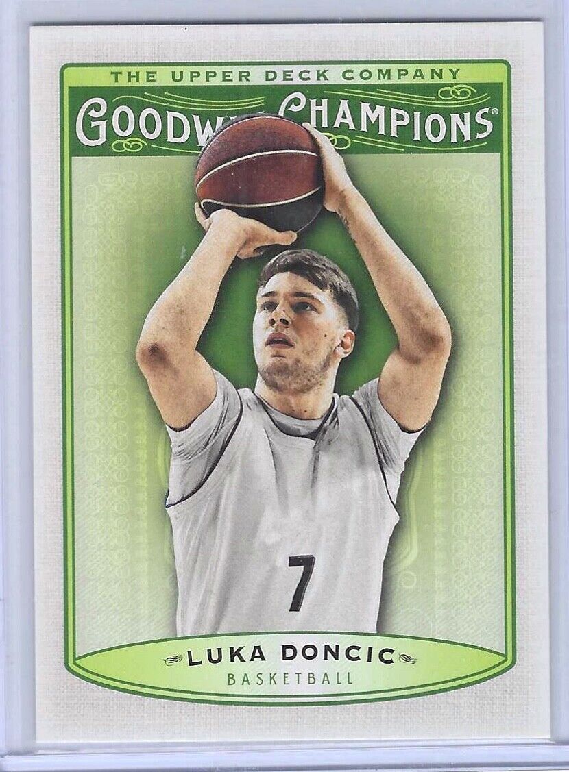 LUKA DONCIC 2019 UPPER DECK GOODWIN CHAMPIONS #30