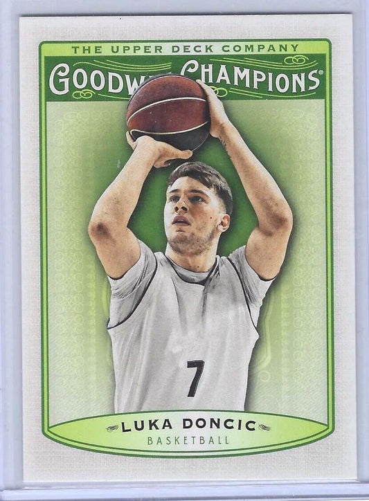 LUKA DONCIC 2019 UPPER DECK GOODWIN CHAMPIONS #30