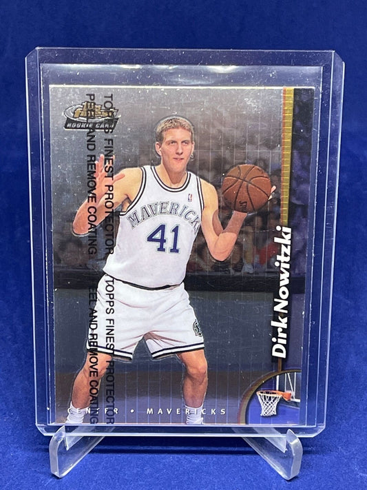DIRK NOWITZKI 1998-99 TOPPS FINEST ROOKIE RC #234