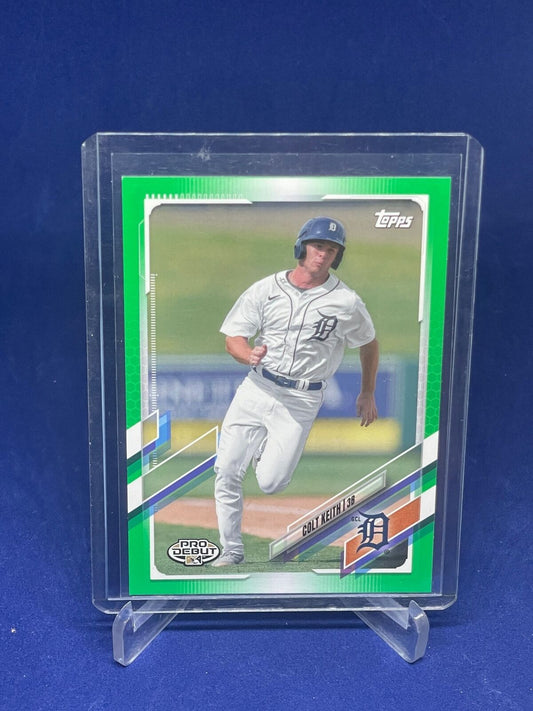 COLT KEITH 2021 TOPPS PRO DEBUT GREEN PROSPECT #D 63/99