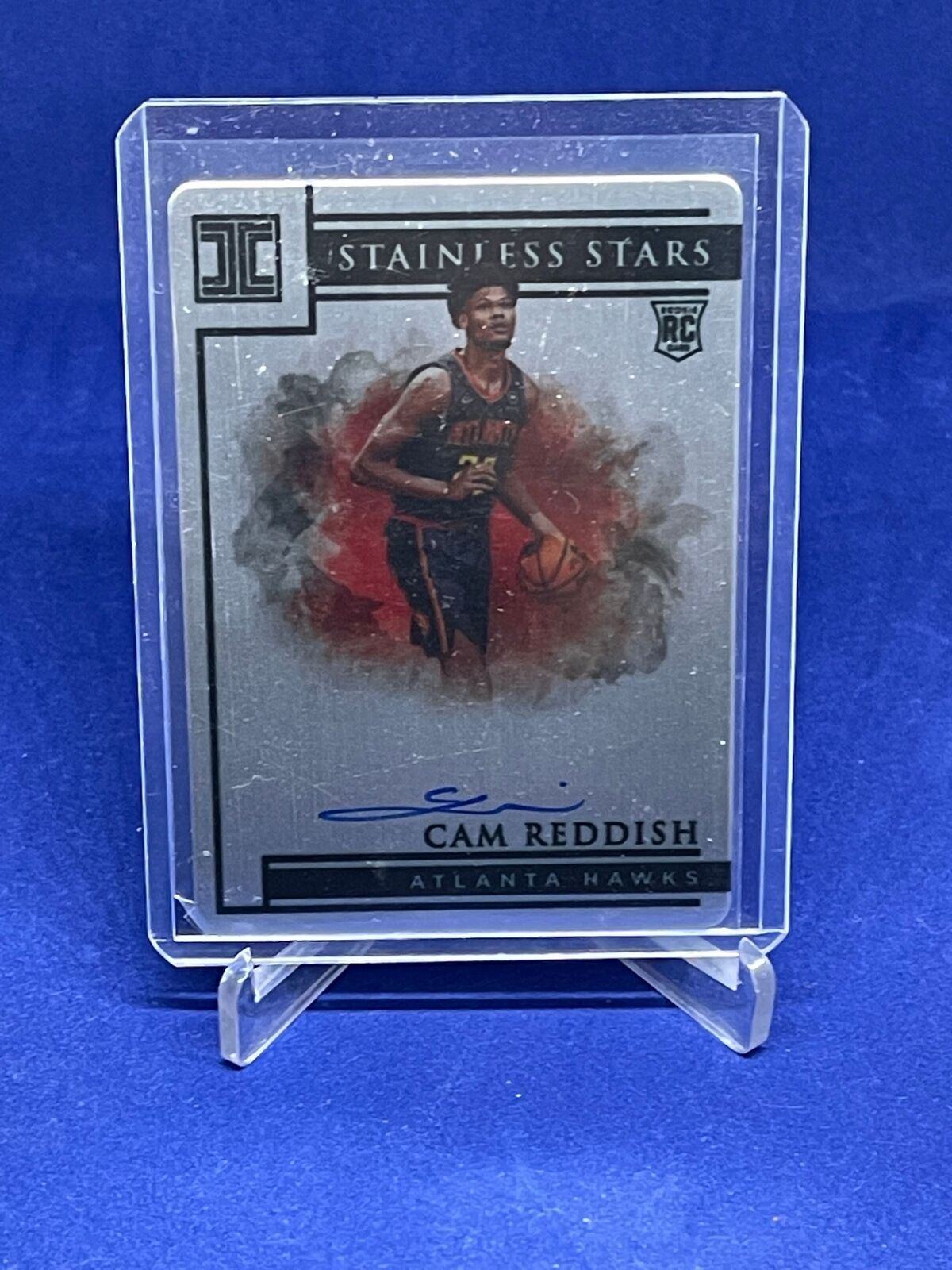 CAM REDDISH 2019-20 PANINI IMPECCABLE STAINLESS STARS AUTO ROOKIE RC #D 79/99