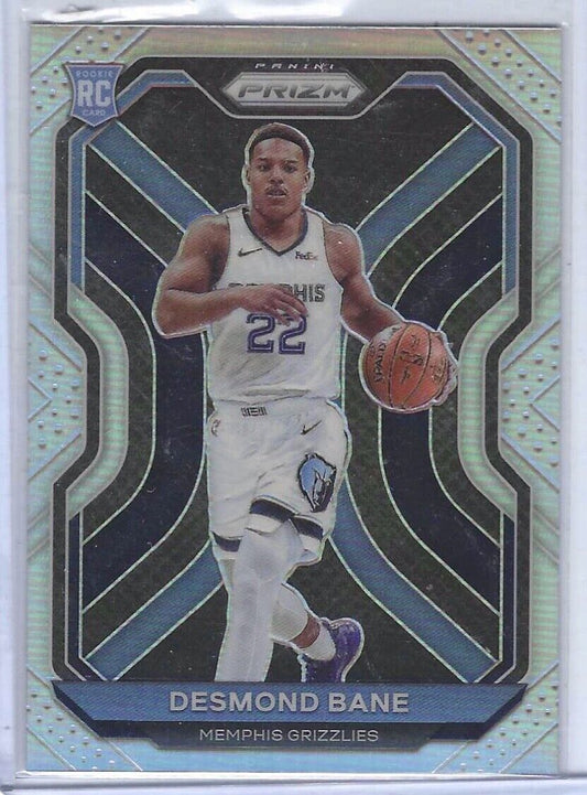 DESMOND BANE 2020-21 PANINI PRIZM SILVER PRIZM ROOKIE RC #297