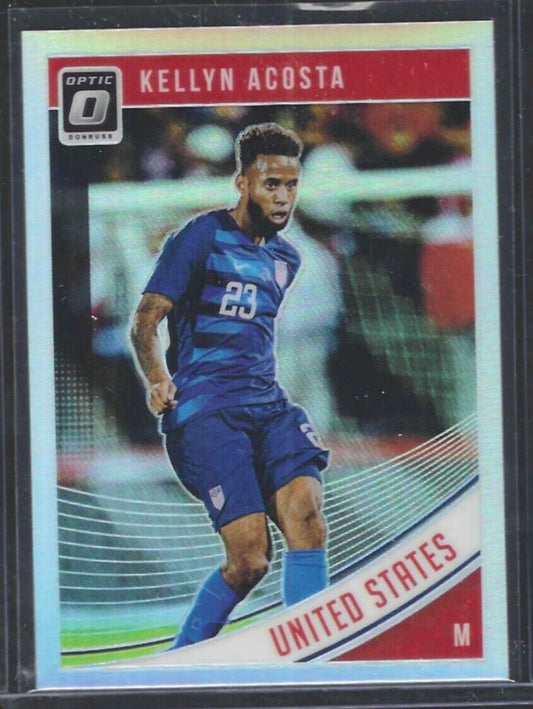 KELLYN ACOSTA 2018-19 PANINI DONRUSS OPTIC SILVER HOLO #171