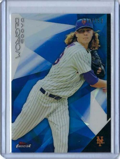 JACOB DEGROM 2015 TOPPS FINEST BLUE REFRACTOR #D 146/150