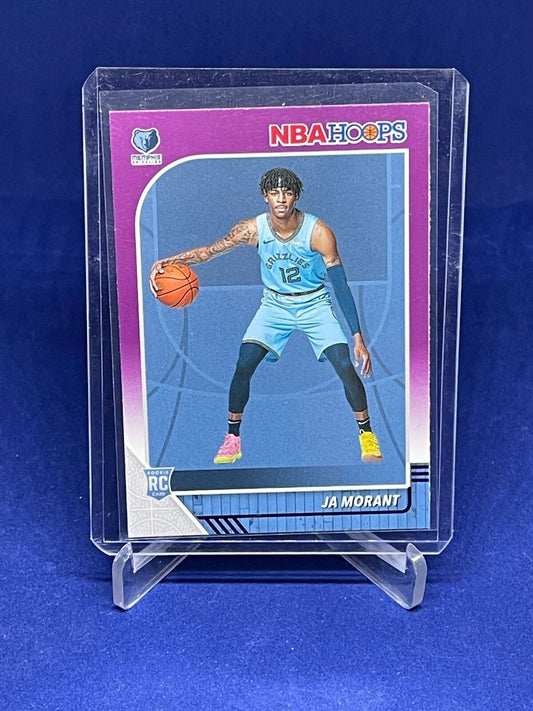JA MORANT 2019-20 PANINI NBA HOOPS PURPLE SP ROOKIE RC #259