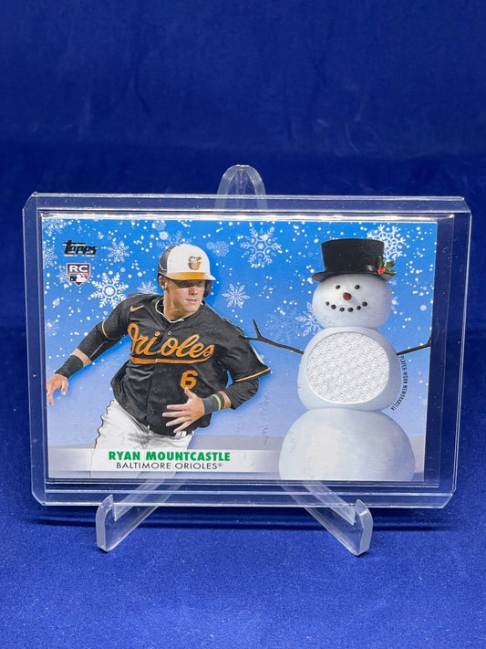 RYAN MOUNTCASTLE 2017 TOPPS WALMART HOLIDAY RELIC JERSEY ROOKIE RC