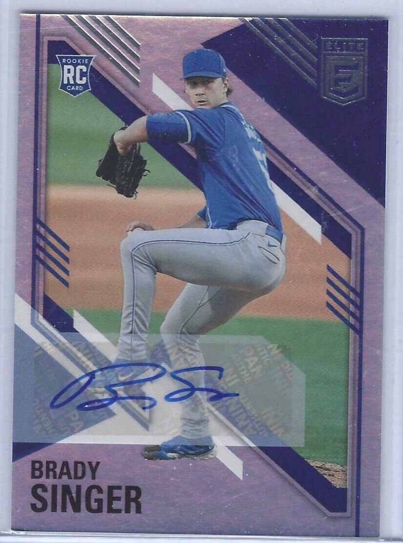 BRADY SINGER 2021 PANINI CHRONICLES ELITE ROOKIE AUTO RC #8