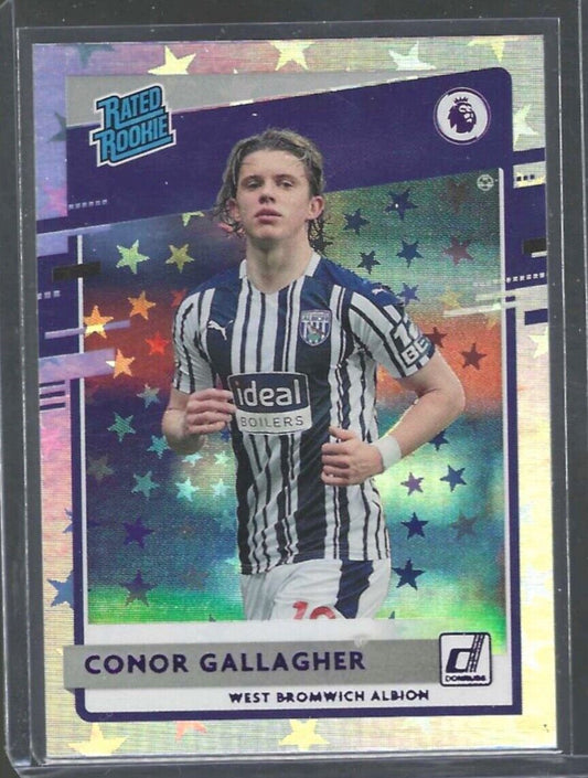 CONOR GALLAGHER 2020-21 PANINI CHRONICLES DONRUSS PURPLE ASTRO FOIL ROOKIE RC #7