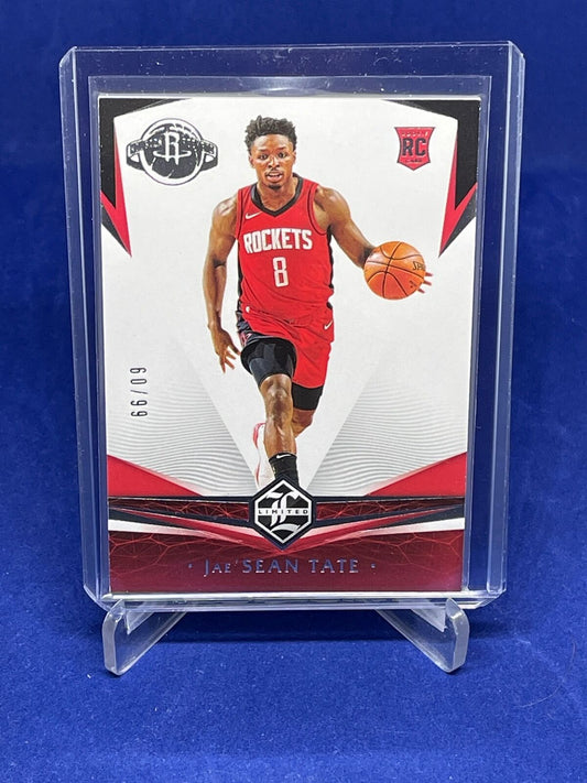 JAE'SEAN TATE 2020-21 PANINI CHRONICLES LIMITED ROOKIE RC #D 60/99