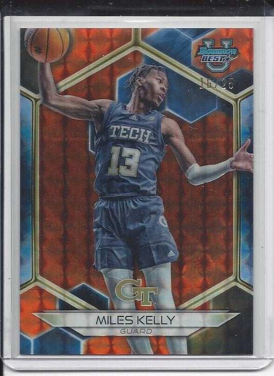 MILES KELLY 2023 BOWMANS BEST ORANGE GEOMETRIC REFRACTOR #D 16/25