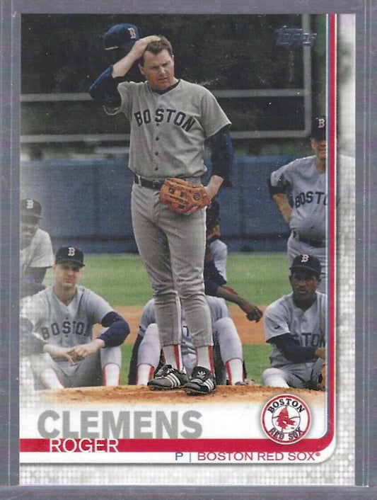 ROGER CLEMENS 2019 TOPPS SERIES TWO SP PHOTO VARIATION #518