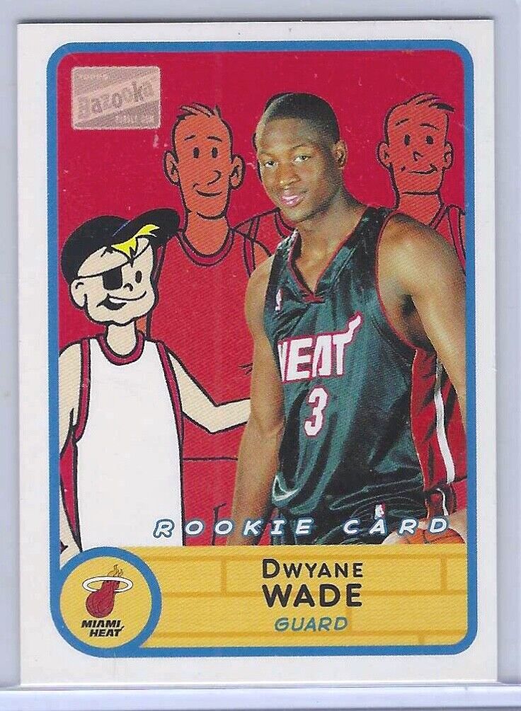 DWAYNE WADE 2003-04 TOPPS BAZOOKA MINI ROOKIE RC #280