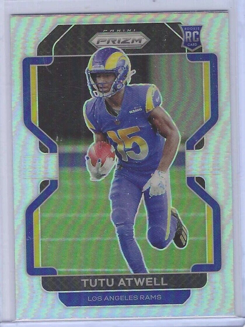 TUTU ATWELL 2021 PANINI PRIZM SILVER VARIATION PRIZM ROOKIE RC #V-350