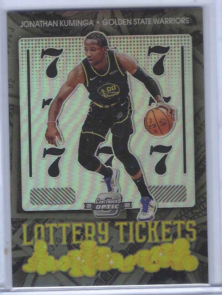 JONATHAN KUMINGA 2021-22 PANINI OPTIC CONTENDERS LOTTERY TICKETS HOLO RC #7