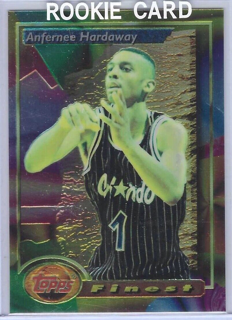 ANFERNEE HARDAWAY 1993-94 TOPPS FINEST ROOKIE RC #189