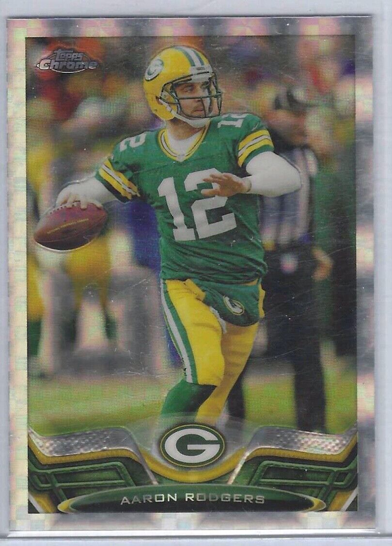 AARON RODGERS 2013 TOPPS CHROME XFRACTOR REFRACTOR #150