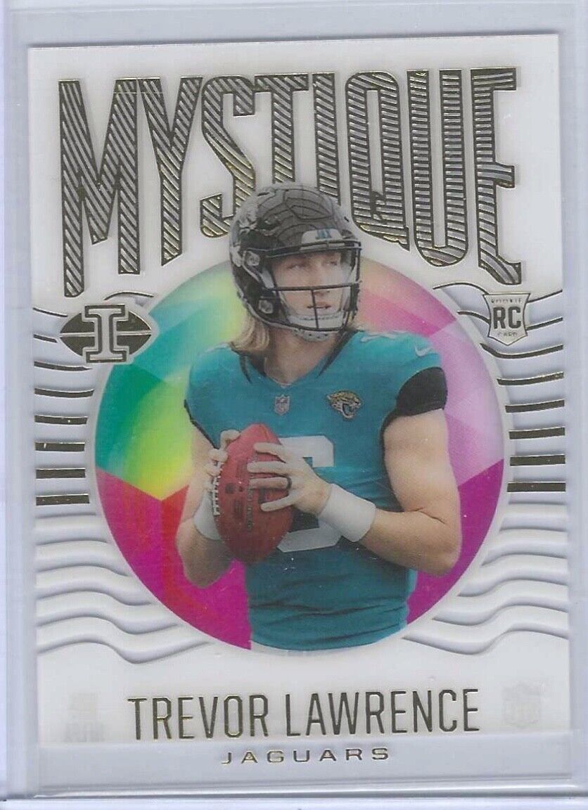 TREVOR LAWRENCE 2021 PANINI ILLUSIONS MYSTIQUE ACETATE RC #MY-1