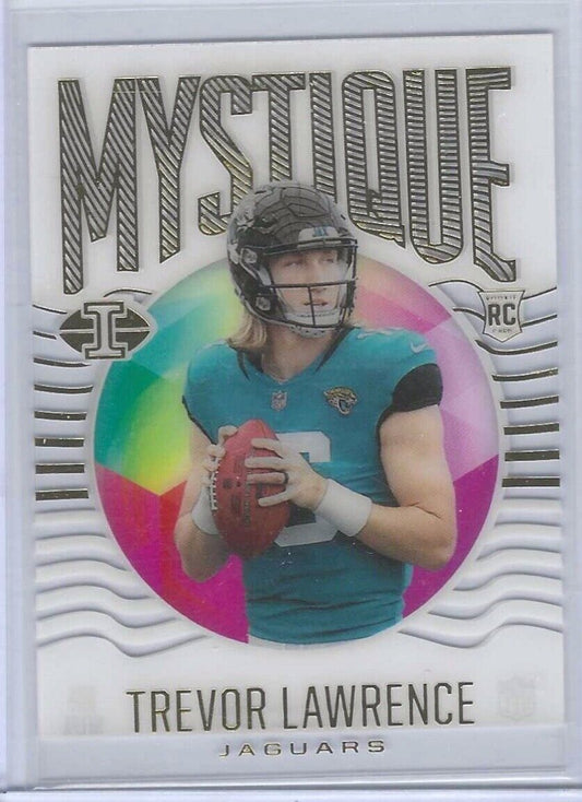 TREVOR LAWRENCE 2021 PANINI ILLUSIONS MYSTIQUE ACETATE RC #MY-1