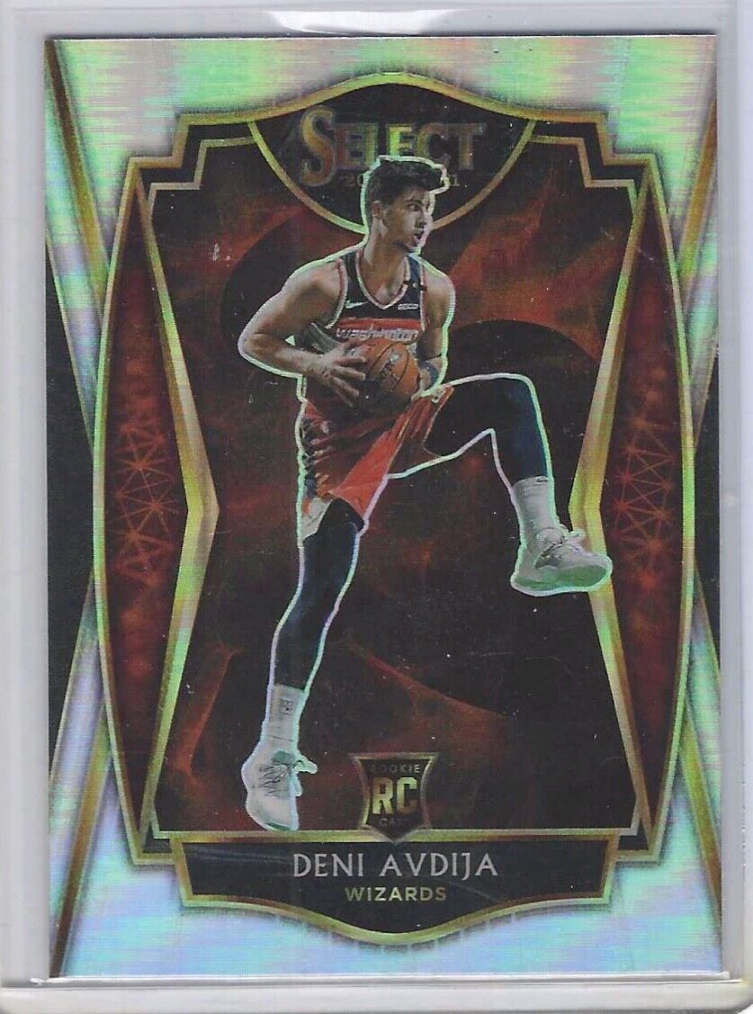 DENI AVDIJA 2020-21 PANINI SELECT PREMIER SILVER PRIZM ROOKIE RC #180
