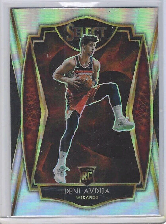 DENI AVDIJA 2020-21 PANINI SELECT PREMIER SILVER PRIZM ROOKIE RC #180