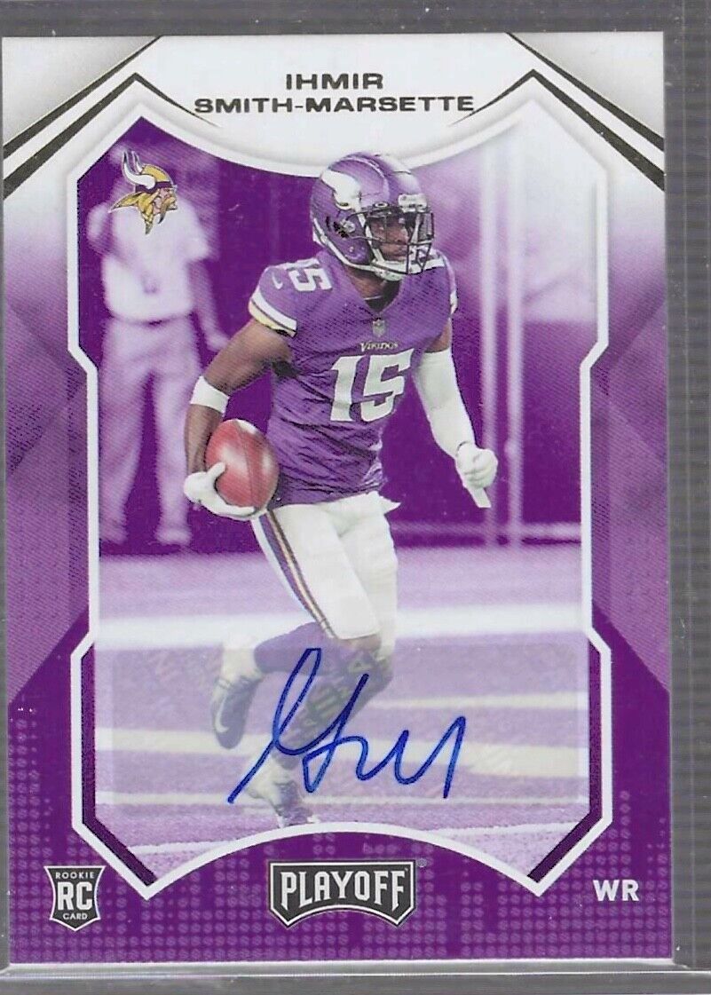 IHMIR SMITH-MARSETTE 2021 PANINI PLAYOFF ROOKIE AUTO RC #240