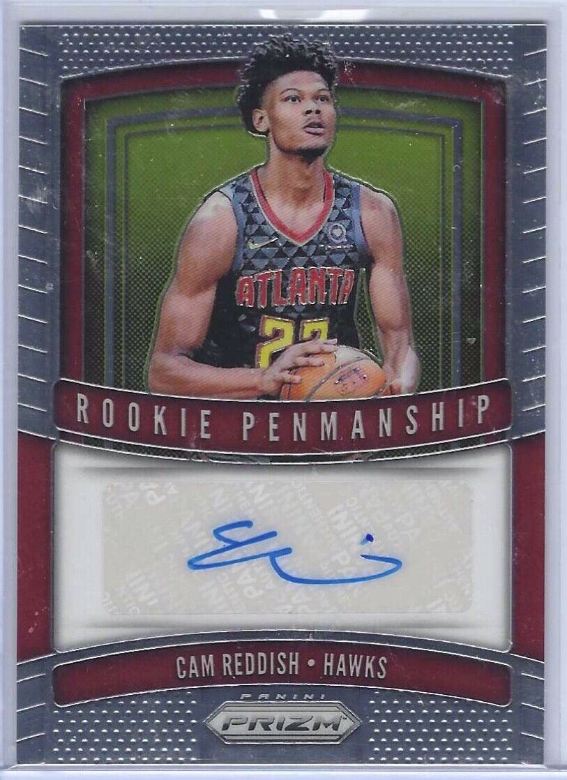 CAM REDDISH 2019-20 PANINI PRIZM ROOKIE PENMANSHIP AUTO RC #RP-CRD