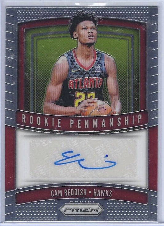 CAM REDDISH 2019-20 PANINI PRIZM ROOKIE PENMANSHIP AUTO RC #RP-CRD