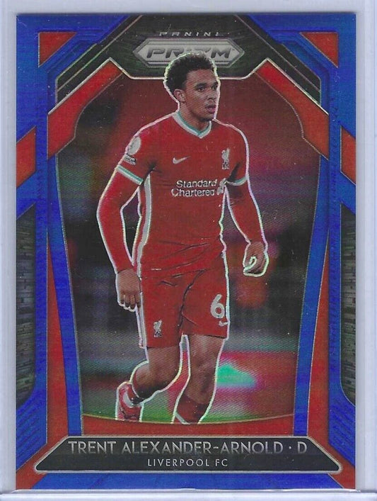 TRENT ALEXANDER-ARNOLD 2020-21 PANINI PRIZM EPL BLUE PRIZM #D 088/199