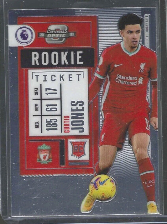 CURTIS JONES 2020-21 PANINI CHRONICLES OPTIC CONTENDERS ROOKIE TICKET RC #4