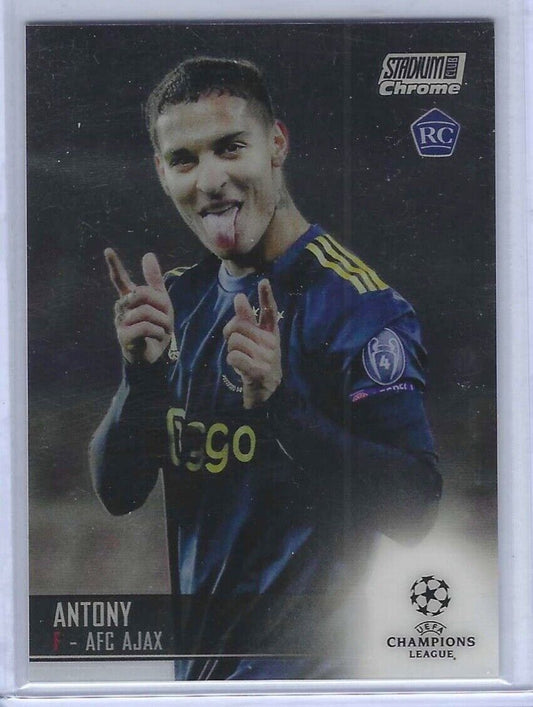 ANTONY 2020-21 TOPPS STADIUM CLUB CHROME TRUE ROOKIE RC #49