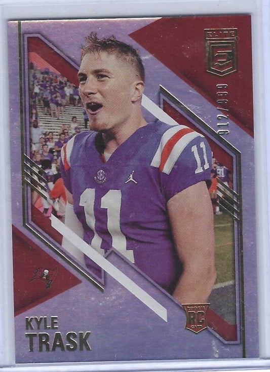KYLE TRASK 2021 DONRUSS ELITE SILVER FOIL ROOKIE RC #D /999