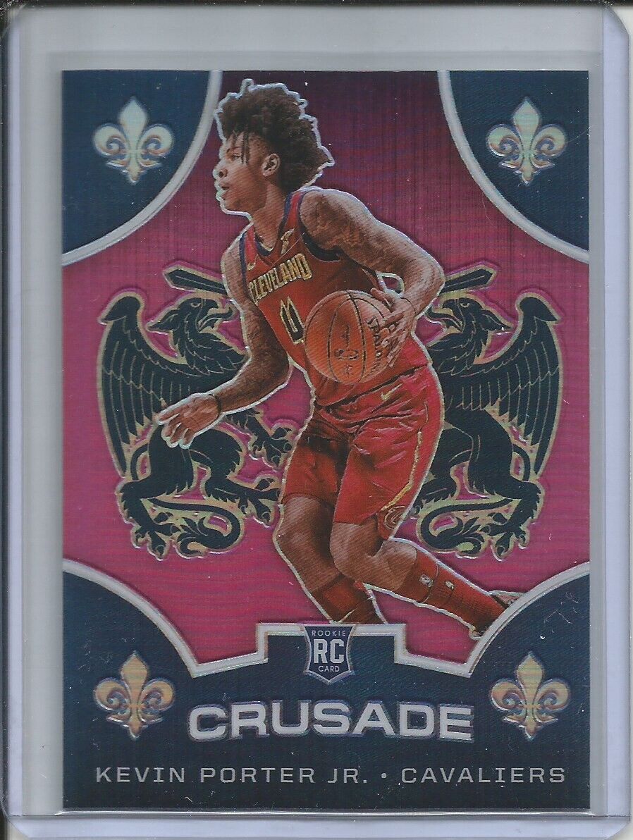 KEVIN PORTER JR 2019-20 PANINI CHRONICLES CRUSADE PURPLE PRIZM ROOKIE RC