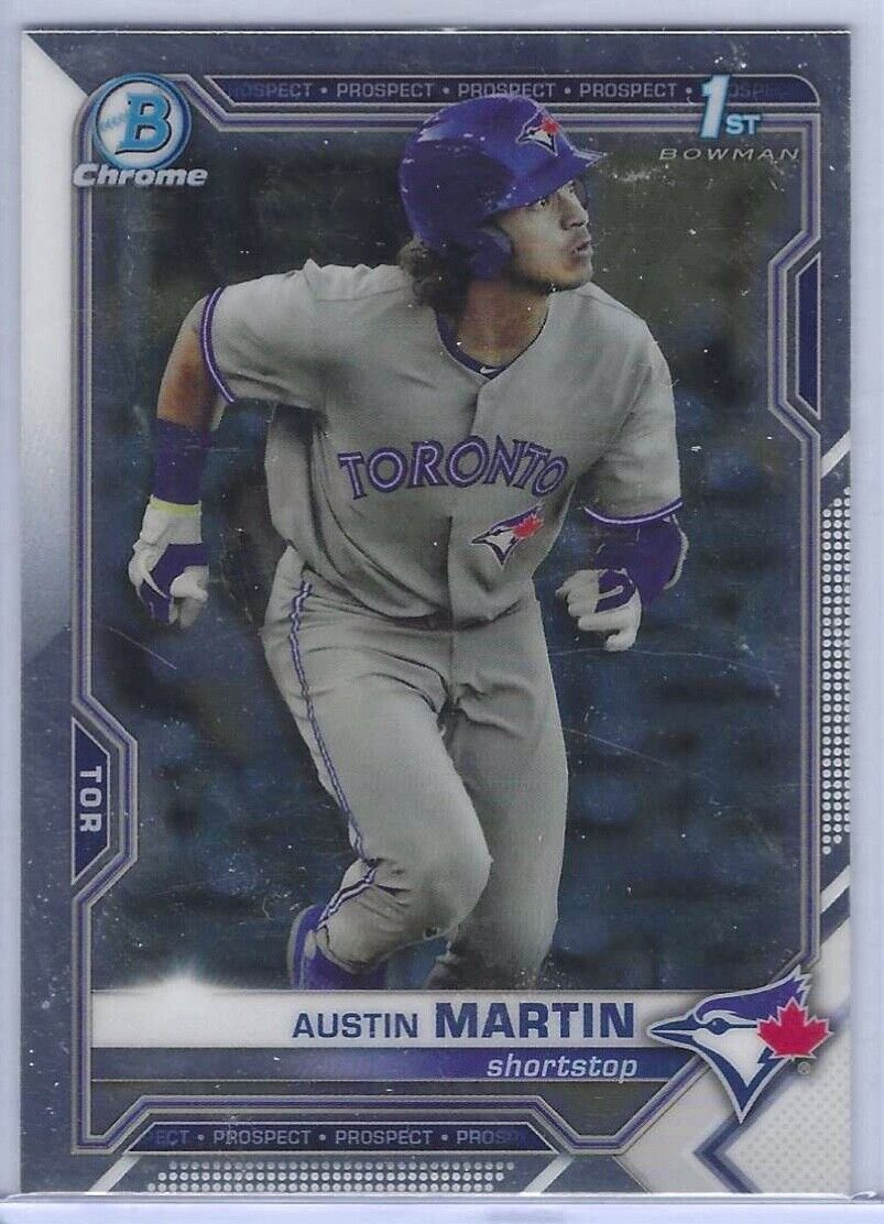 AUSTIN MARTIN 2021 BOWMAN CHROME 1ST BOWMAN PROSPECT #BCP-87