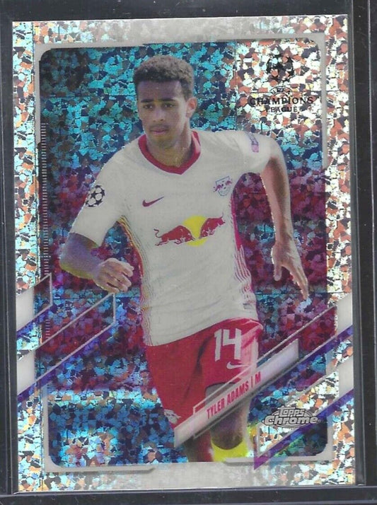 TYLER ADAMS 2020-21 TOPPS CHROME MINI DIAMOND SPECKLE REFRACTOR #73