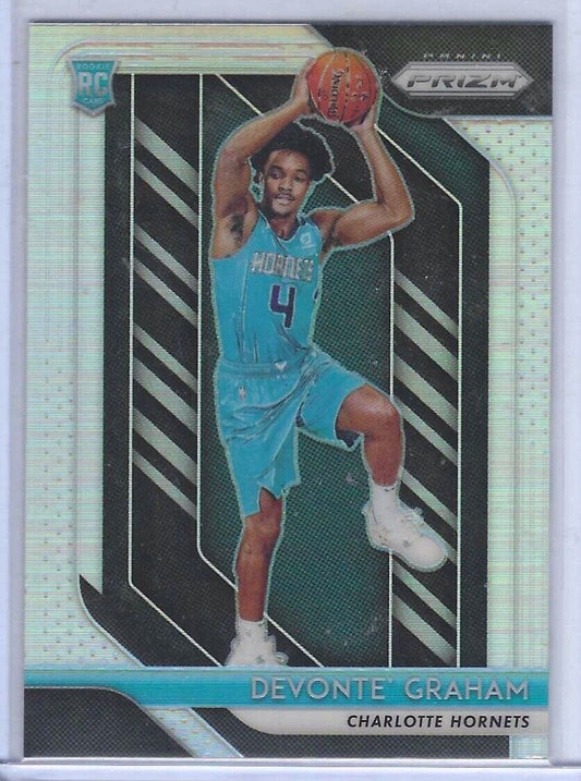 DEVONTE GRAHAM 2018-19 PANINI PRIZM SILVER PRIZM ROOKIE RC #288