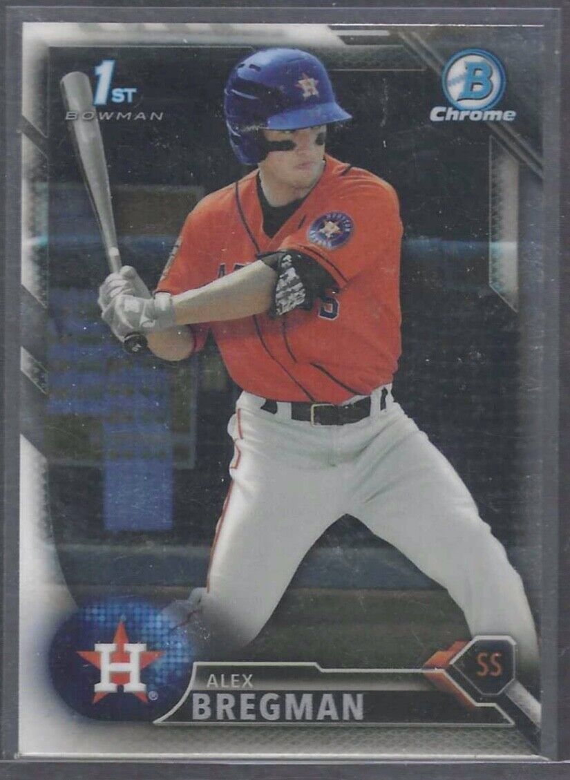 ALEX BREGMAN 2016 BOWMAN CHROME 1ST BOWMAN PROSPECT #BCP4