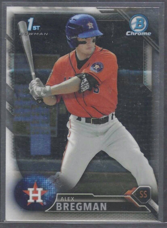 ALEX BREGMAN 2016 BOWMAN CHROME 1ST BOWMAN PROSPECT #BCP4