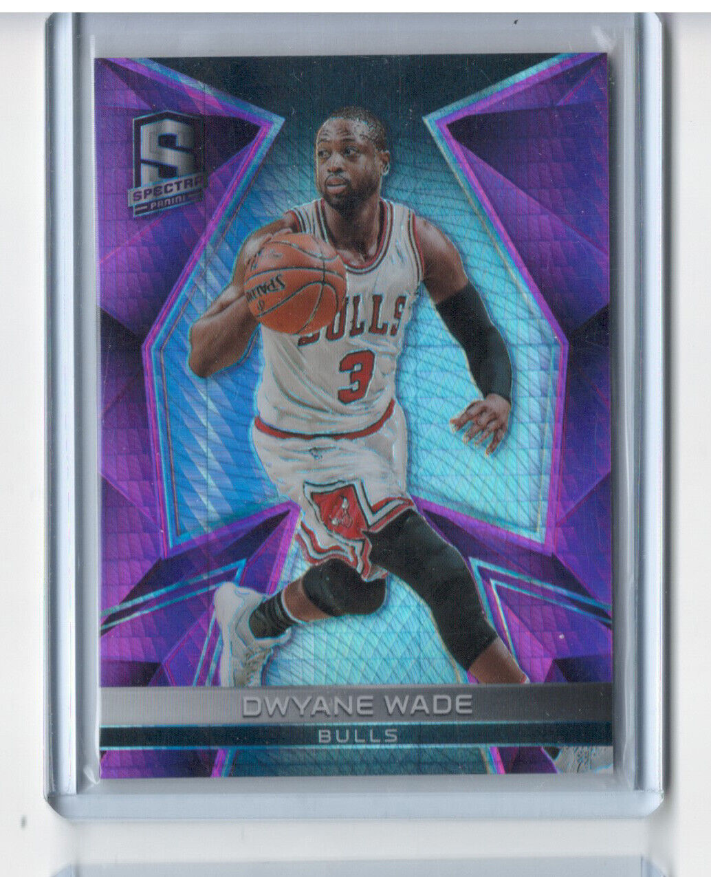 DWYANE WADE 2016-17 PANINI SPECTRA PINK PRIZM #D 6/49
