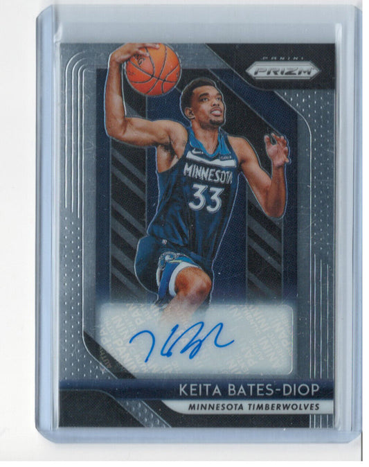 KEITA BATES DIOP 2018-19 PANINI PRIZM ROOKIE SIGNATURES AUTO RC