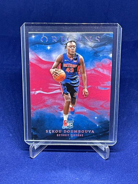 SEKOU DOUMBAYA 2019-20 PANINI ORIGINS RED ROOKIE RC #85