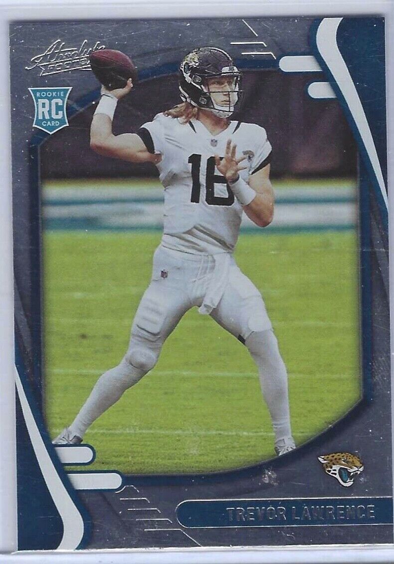 TREVOR LAWRENCE 2021 PANINI ABSOLUTE FOOTBALL TRUE ROOKIE RC #101