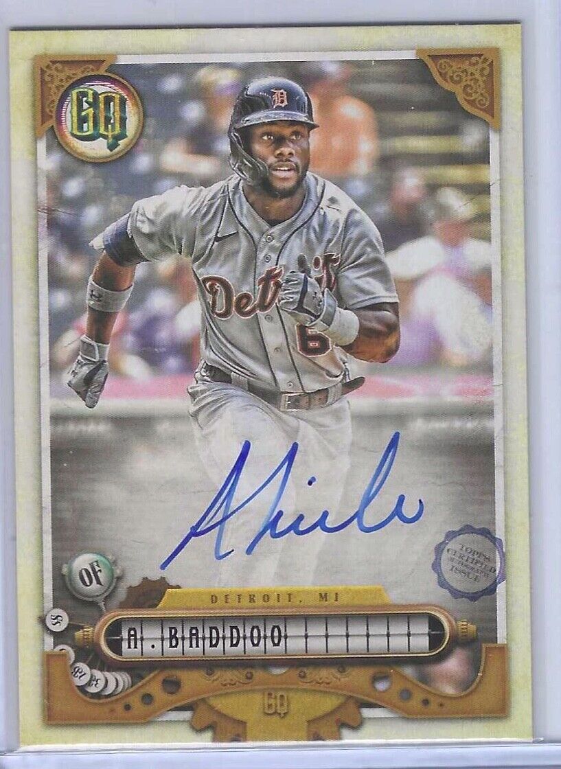 AKIL BADDOO 2022 TOPPS GYPSY QUEEN ON CARD AUTO #GQA-AB