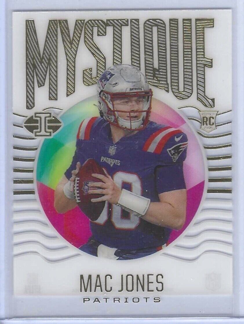 MAC JONES 2021 PANINI ILLUSIONS MYSTIQUE ACETATE RC #MY-6