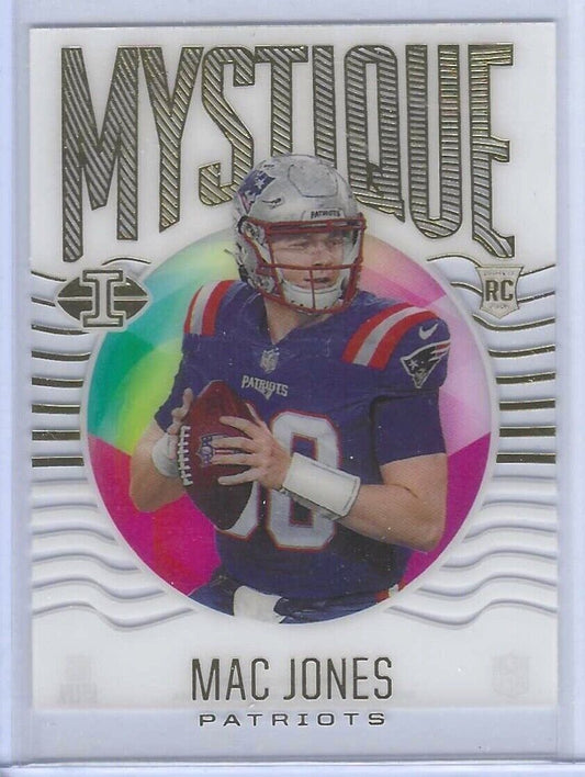 MAC JONES 2021 PANINI ILLUSIONS MYSTIQUE ACETATE RC #MY-6