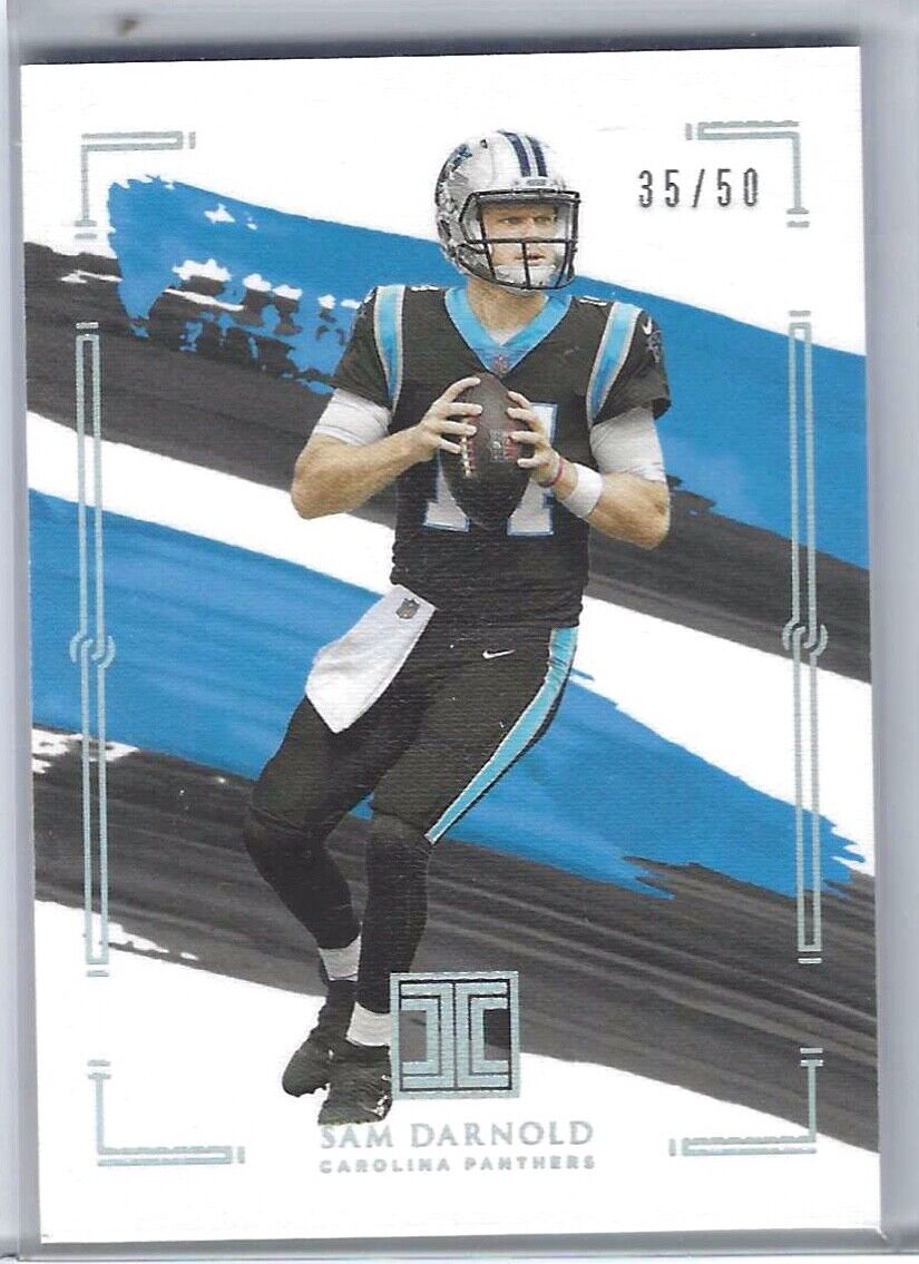 SAM DARNOLD 2021 PANINI IMPECCABLE BASE #D 35/50