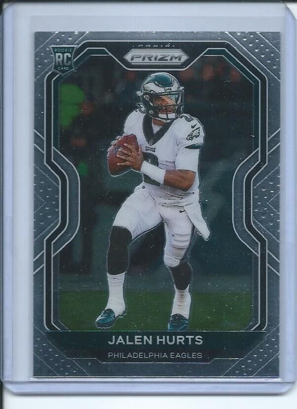 JALEN HURTS 2020 PANINI PRIZM TRUE ROOKIE RC #343