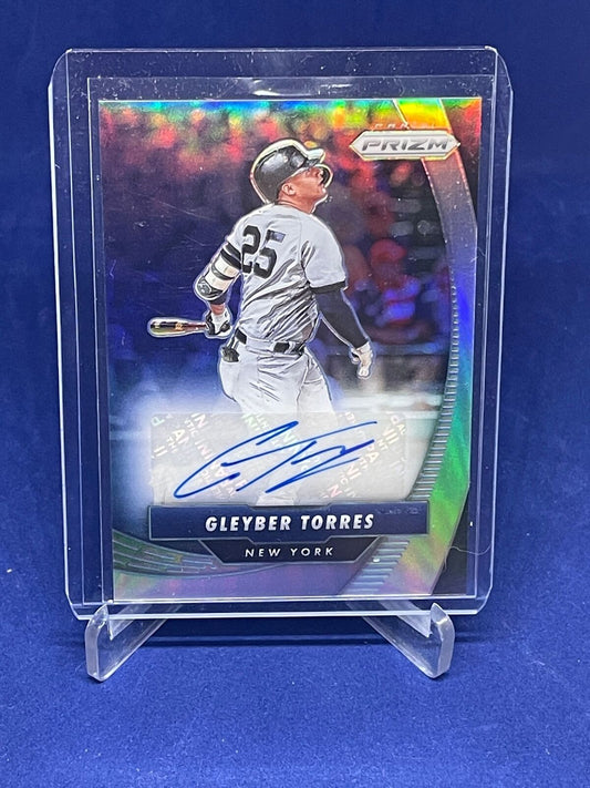 GLEYBER TORRES 2020 PANINI PRIZM SILVER PRIZM AUTO