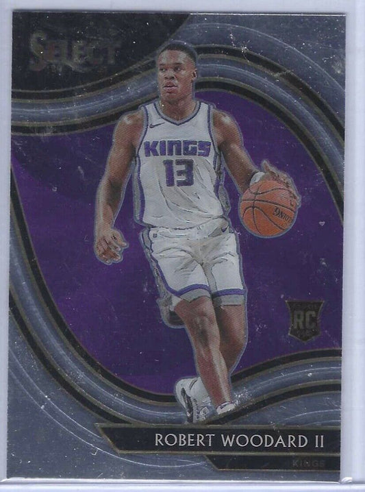 ROBERT WOODARD II 2020-21 PANINI SELECT COURTSIDE ROOKIE RC #264
