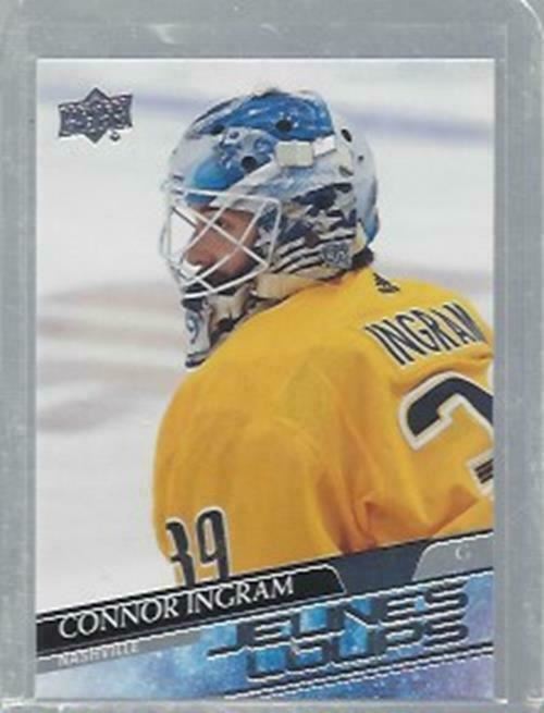 CONNOR INGRAM 2020-21 UPPER DECK SERIES 1 YOUNG GUNS JEUNES LOUPS FRENCH RC #223